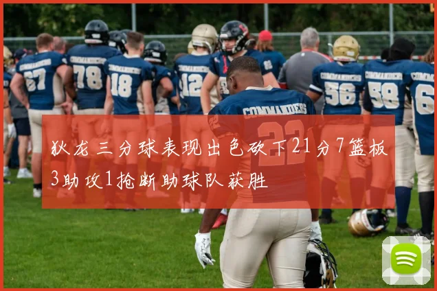 狄龙三分球表现出色砍下21分7篮板3助攻1抢断助球队获胜